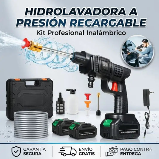 Hidrolavadora a Presion Recargable