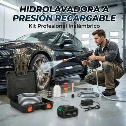 Hidrolavadora a Presion Recargable